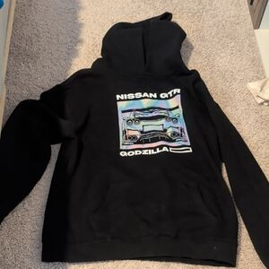 GTR Black Hoodie for Men